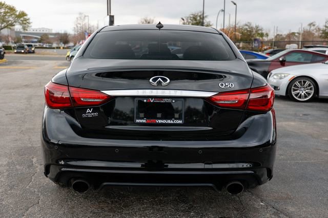 Used 2021 INFINITI Q50 Luxe w/ Seat & Sound Package image 12