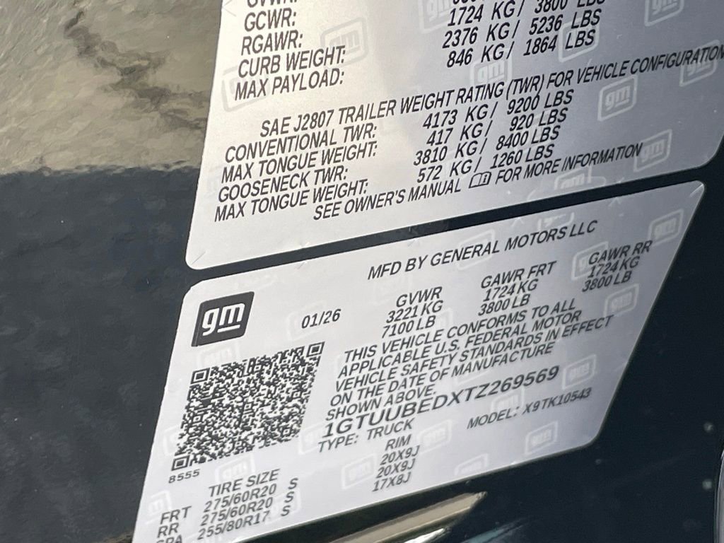 New 2026 GMC Sierra 1500 SLE w/ X31 Off-Road Package image 34