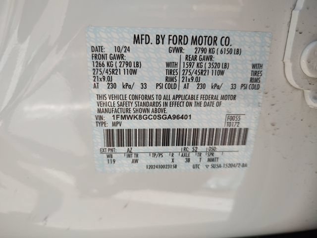 Used 2025 Ford Explorer ST AWD/4WD image 36