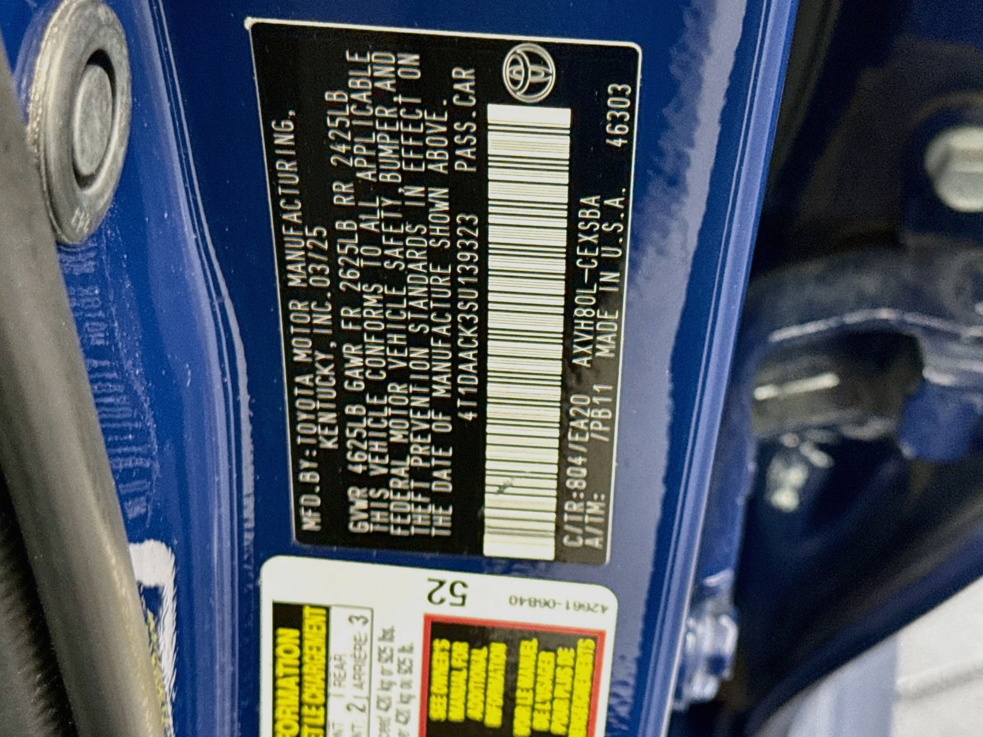 Used 2025 Toyota Camry SE FWD image 12