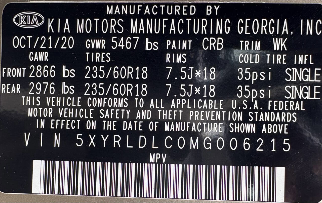 Used 2021 Kia Sorento S image 11