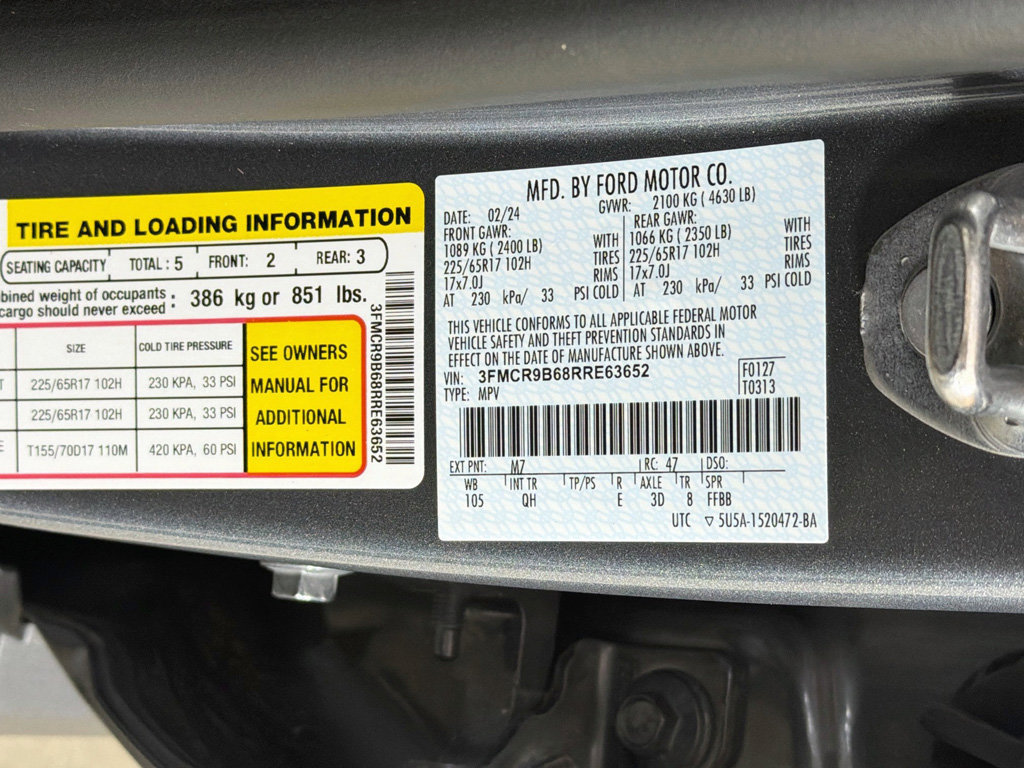 Used 2024 Ford Bronco Sport Big Bend w/ Convenience Package AWD/4WD image 43