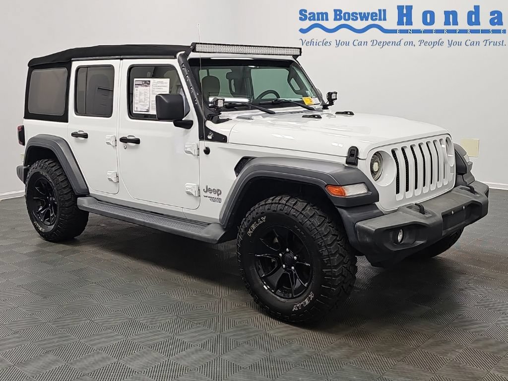 Used 2019 Jeep Wrangler Unlimited Sport S AWD/4WD image 1