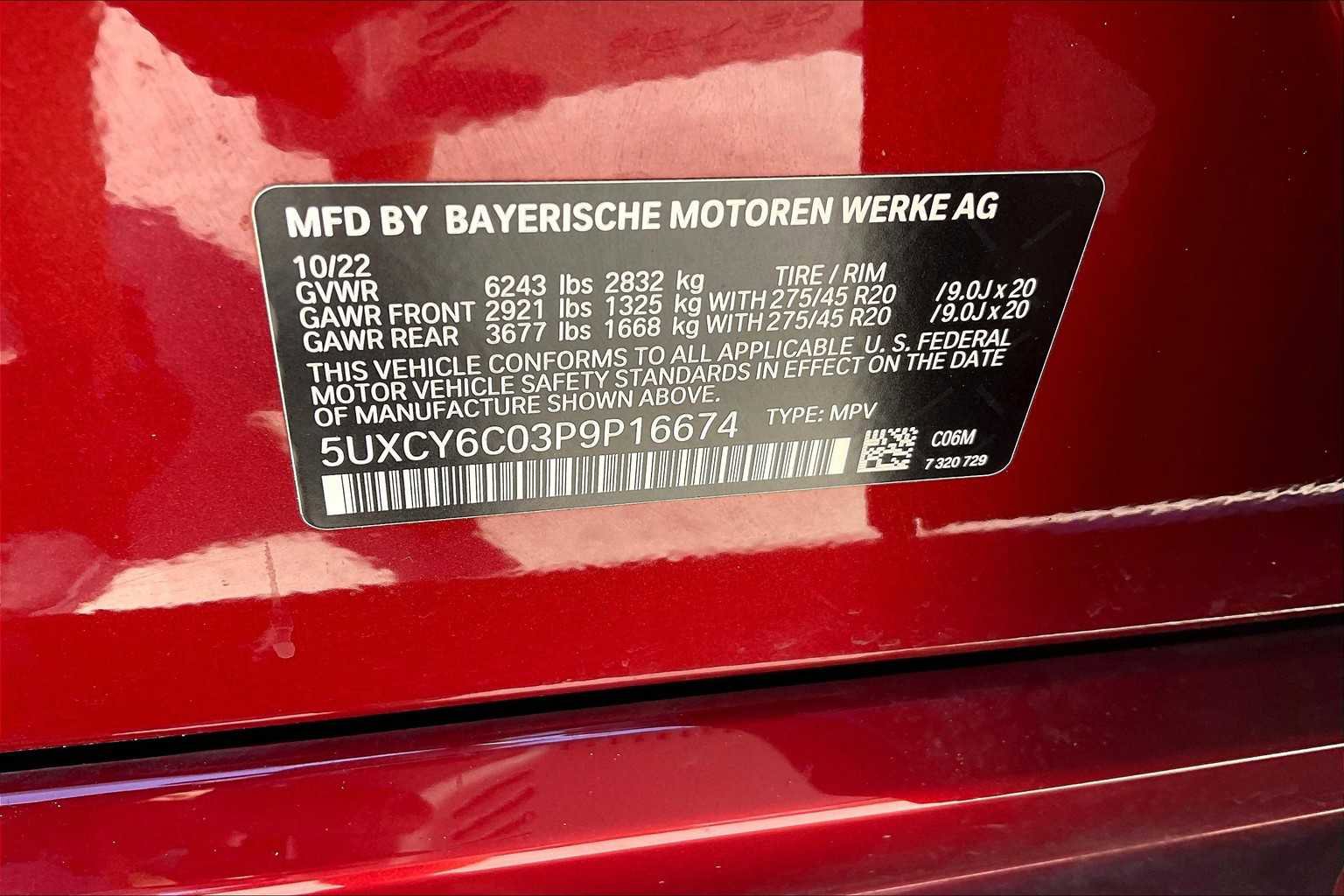 Used 2023 BMW X6 xDrive40i w/ Executive Package image 67