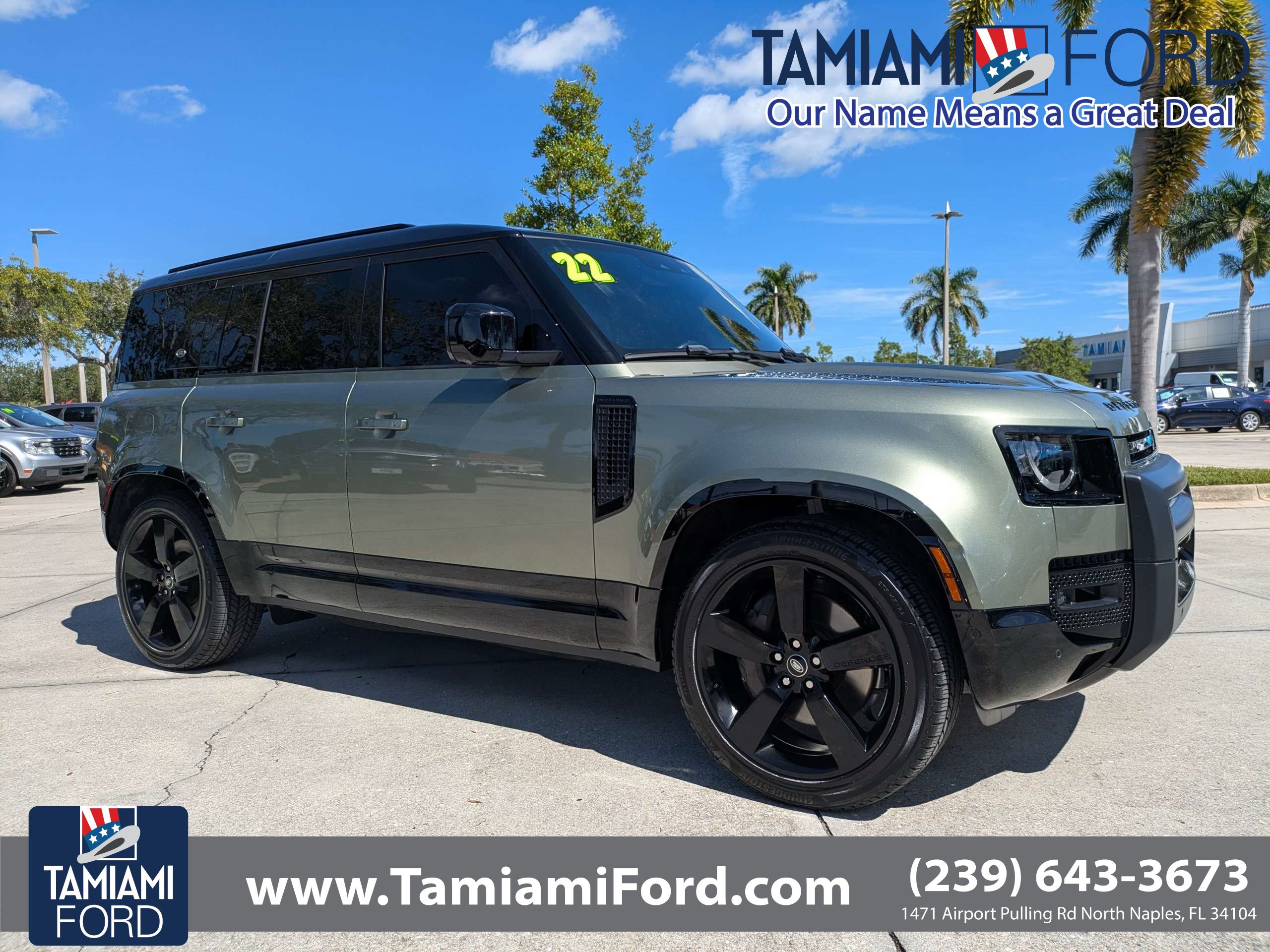 Used 2022 Land Rover Defender 110 X-Dynamic HSE