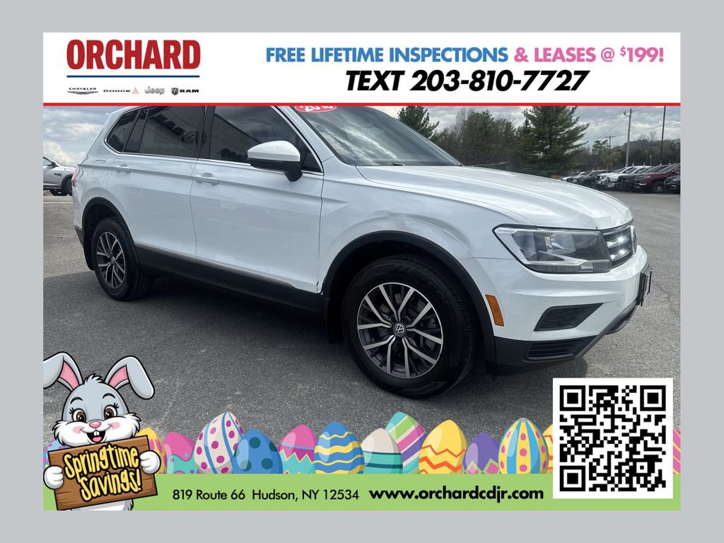 Used 2018 Volkswagen Tiguan SE w/ Panoramic Sunroof Package image 1