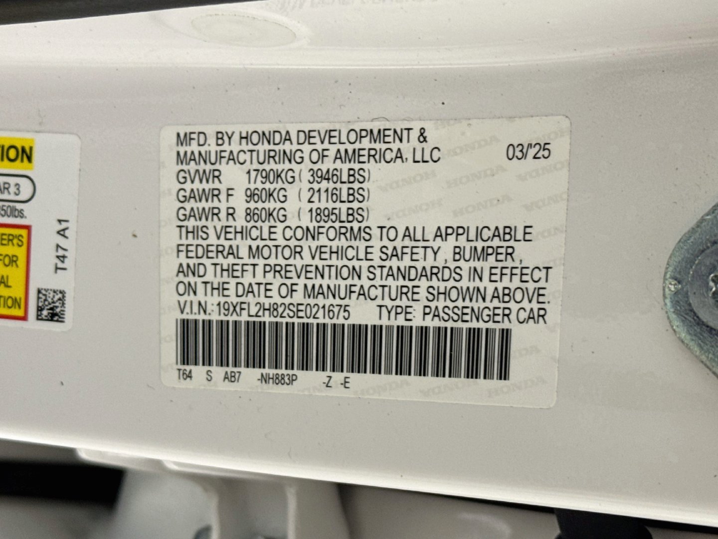 Used 2025 Honda Civic Sport image 37
