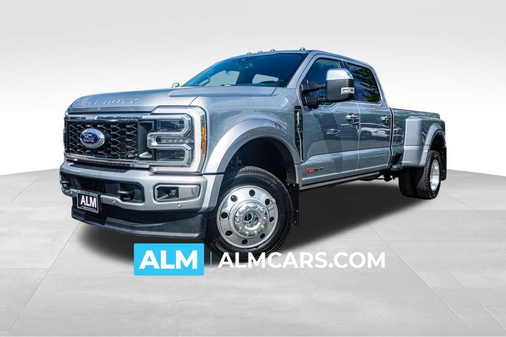 Used 2023 Ford F450 Platinum w/ Camper Package AWD/4WD image 1