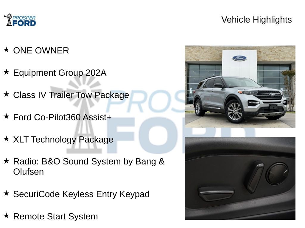 Used 2024 Ford Explorer XLT w/ Equipment Group 202A image 5