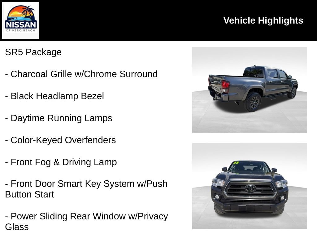 Used 2023 Toyota Tacoma SR5 w/ Technology Package AWD/4WD image 18