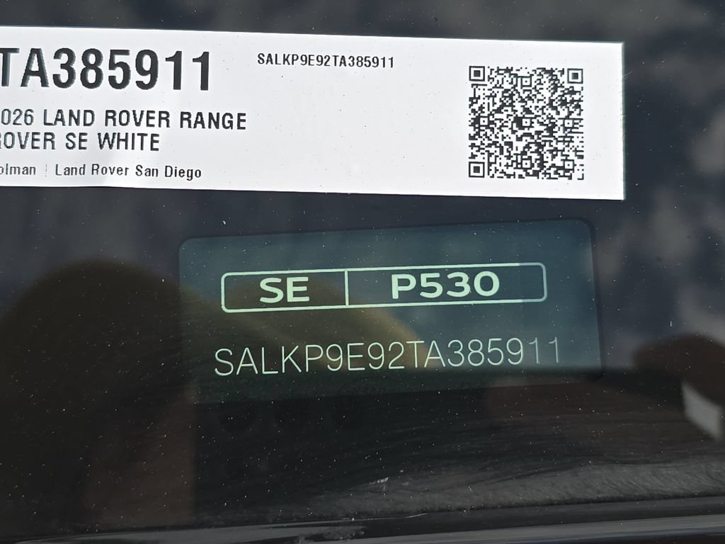 New 2026 Land Rover Range Rover SE AWD/4WD image 38