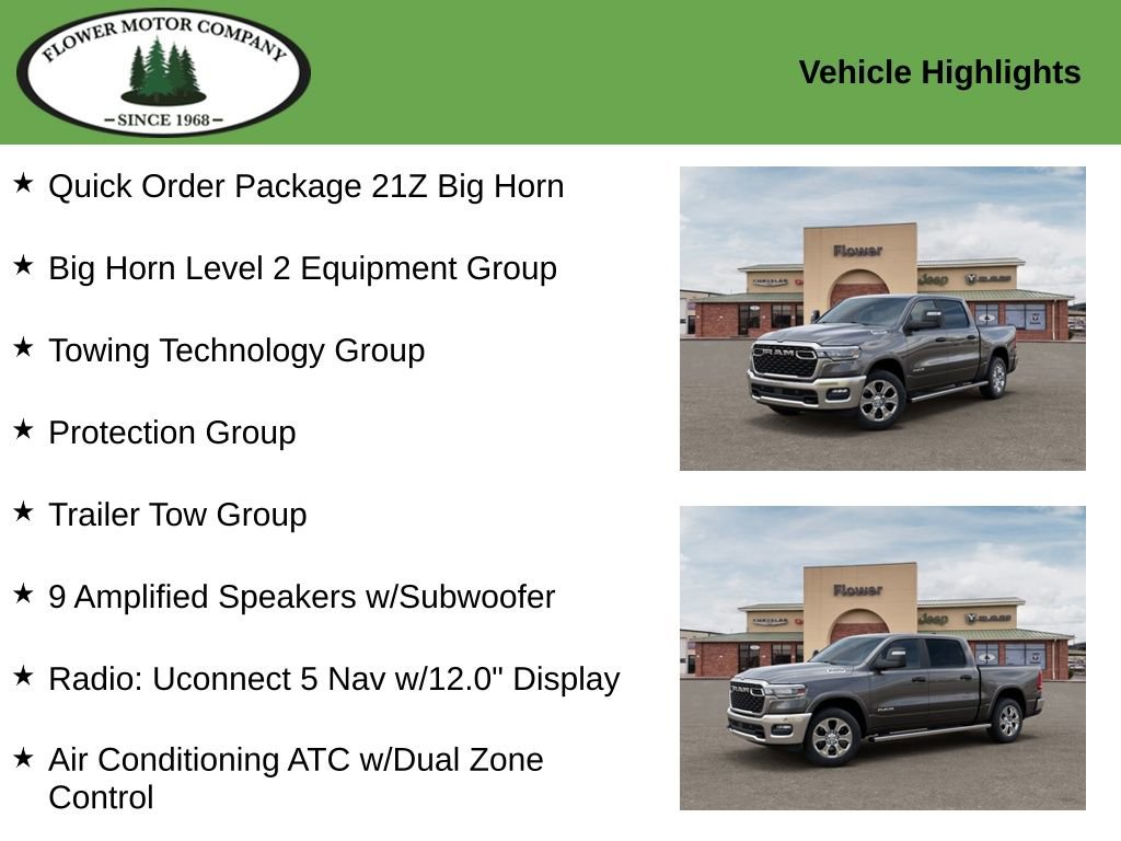 New 2025 RAM 1500 Big Horn image 2