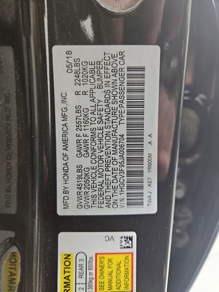 Used 2018 Honda Accord Touring image 30