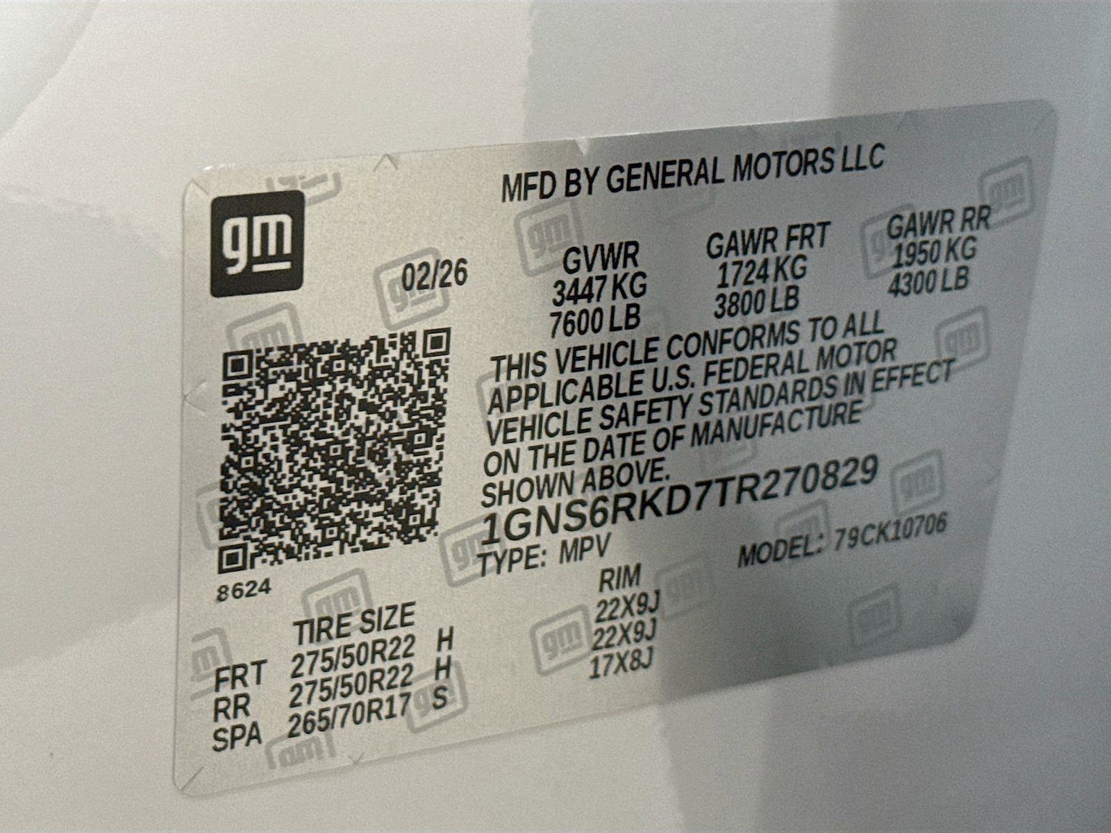 New 2026 Chevrolet Tahoe RST w/ Advanced Technology Package image 38