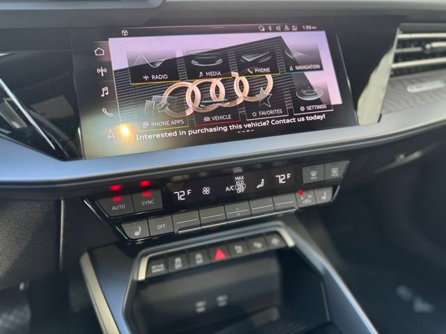 Certified 2025 Audi A3 2.0T Premium w/ Black Optic Package image 15
