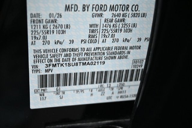 Certified 2026 Ford Mustang Mach-E Select w/ Technology Package AWD/4WD image 35