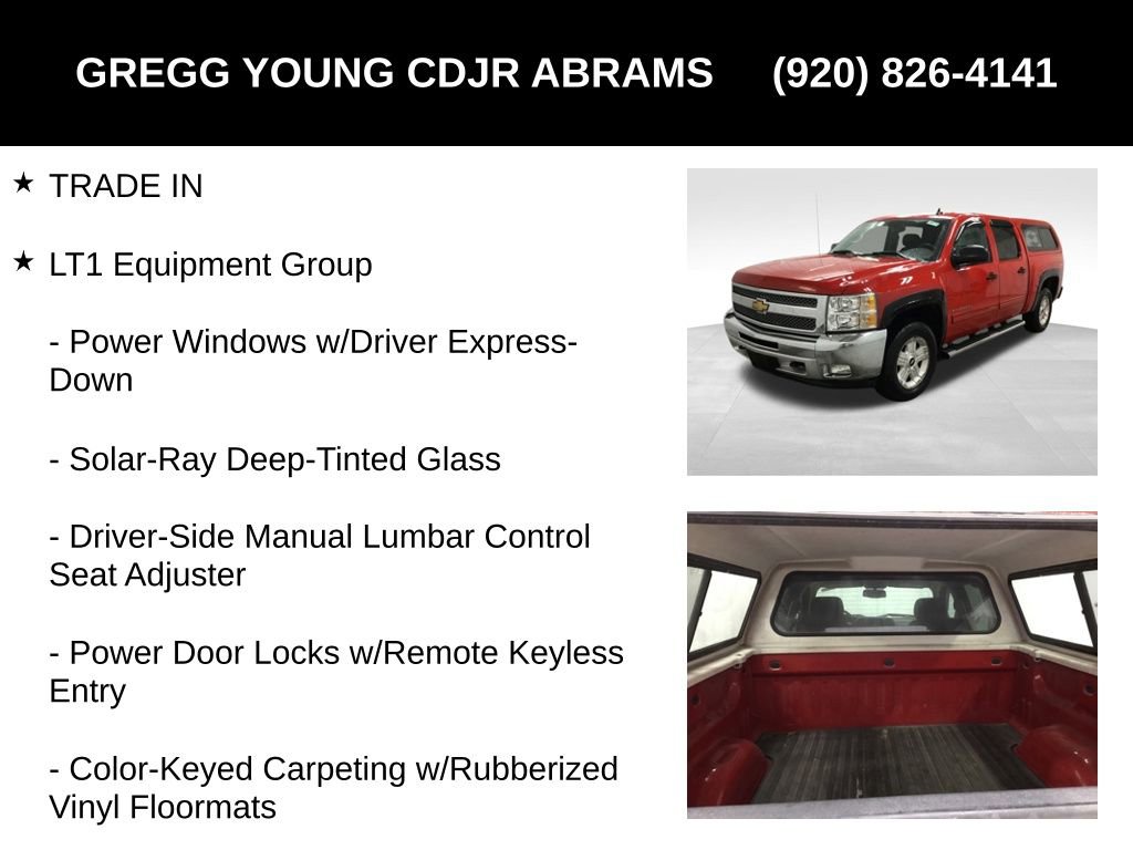 Used 2012 Chevrolet Silverado 1500 LT w/ All-Star Edition image 7