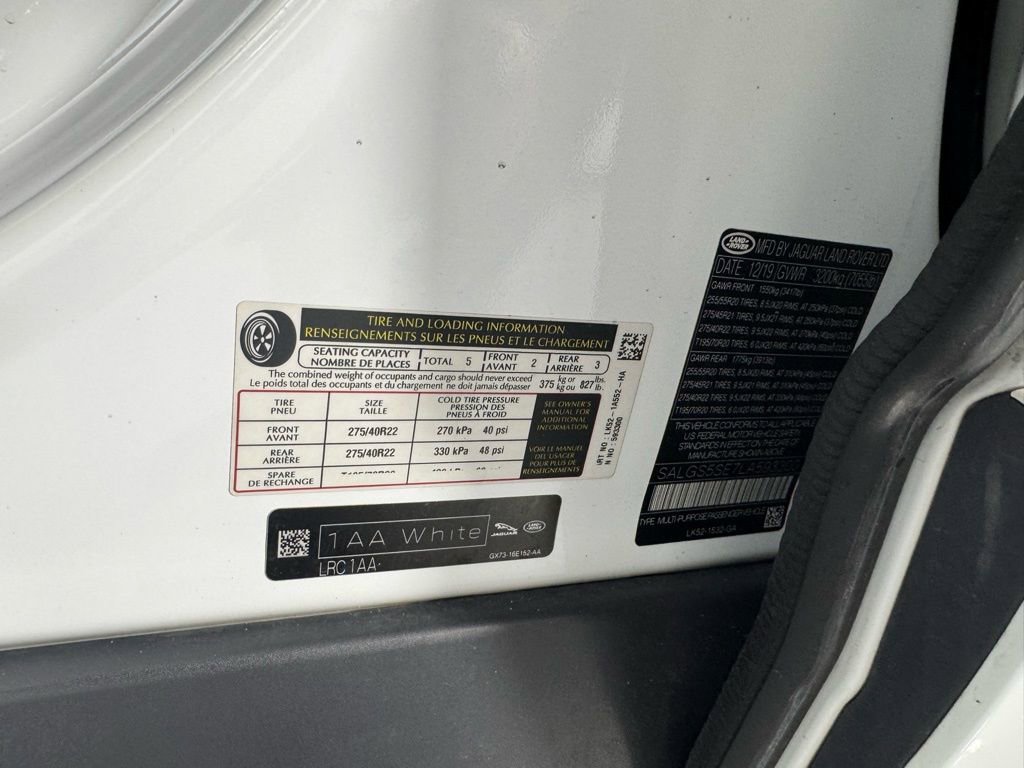 Used 2020 Land Rover Range Rover Long Wheelbase HSE image 37