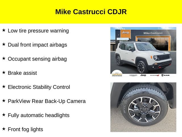 Certified 2023 Jeep Renegade Trailhawk w/ Trailhawk Elite Group AWD/4WD image 30