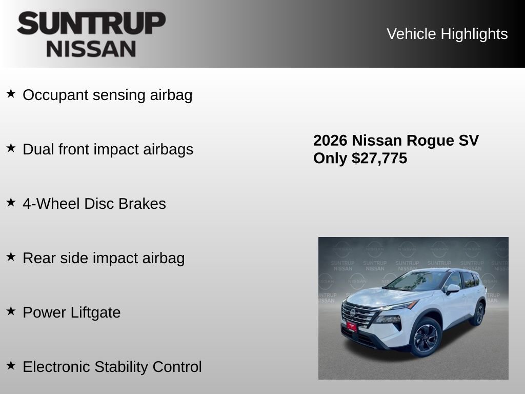 Used 2026 Nissan Rogue SV w/ Cold Weather Package image 31