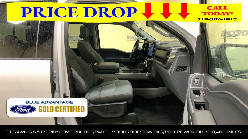 Certified 2025 Ford F150 XLT w/ Equipment Group 303A High image 13