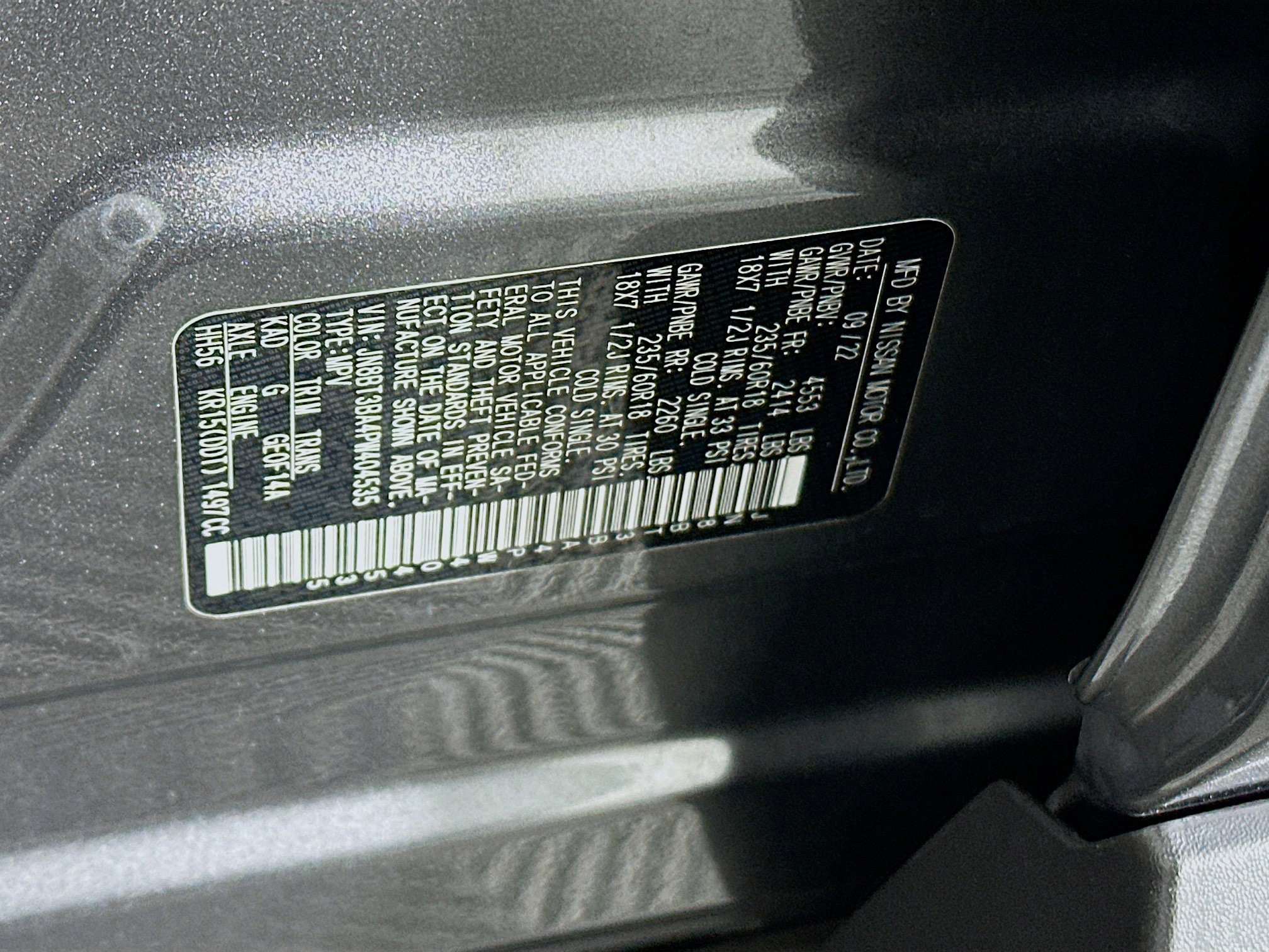 Used 2023 Nissan Rogue SV image 12