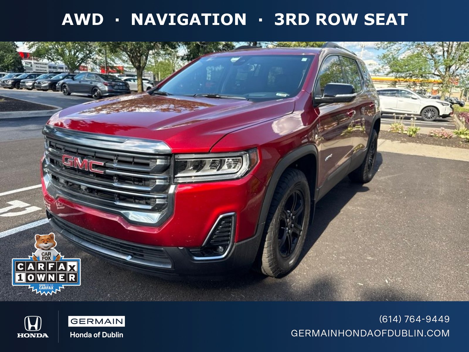 Used 2023 GMC Acadia AT4 w/ Technology Package AWD/4WD image 1
