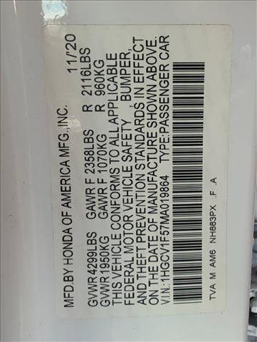 Used 2021 Honda Accord EX-L image 30