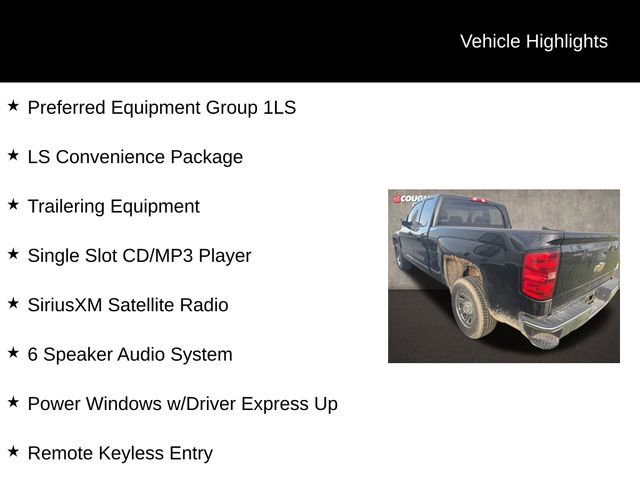 Used 2015 Chevrolet Silverado 1500 LS w/ Trailering Package image 2
