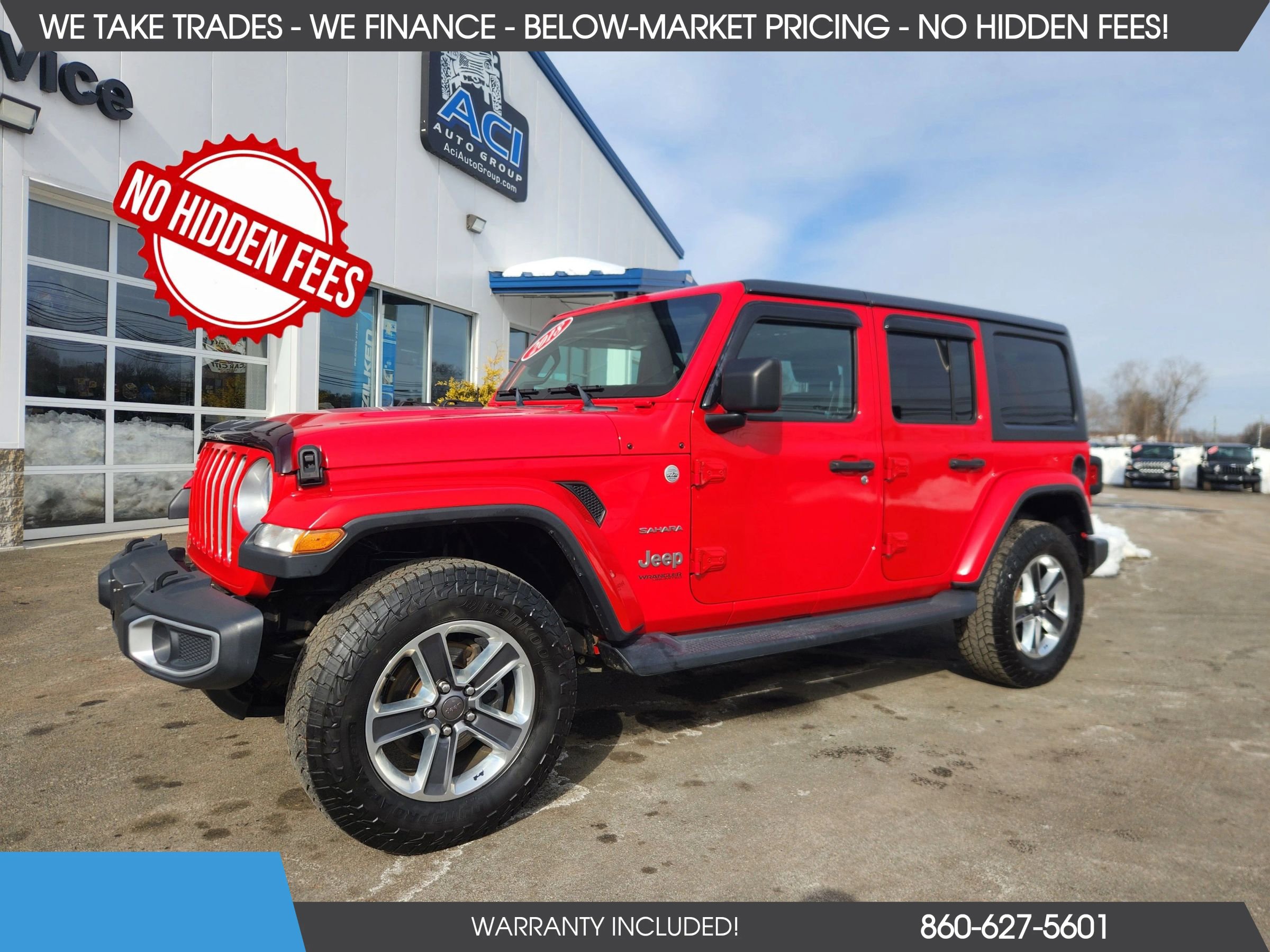 Used 2018 Jeep Wrangler Unlimited Sahara