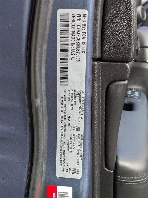 Certified 2021 Jeep Grand Cherokee High Altitude image 32