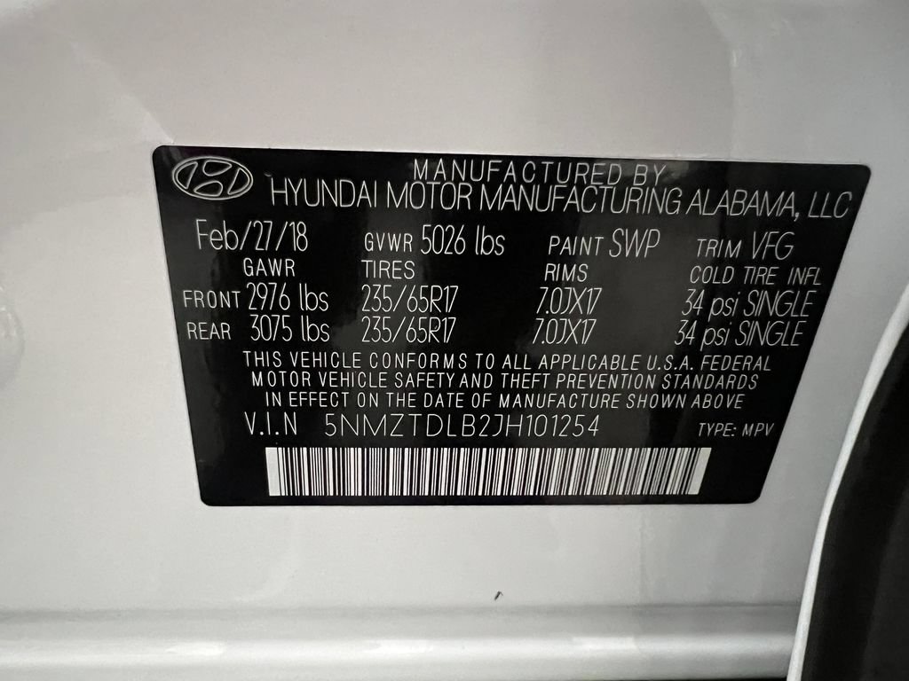 Used 2018 Hyundai Santa Fe Sport AWD/4WD image 31