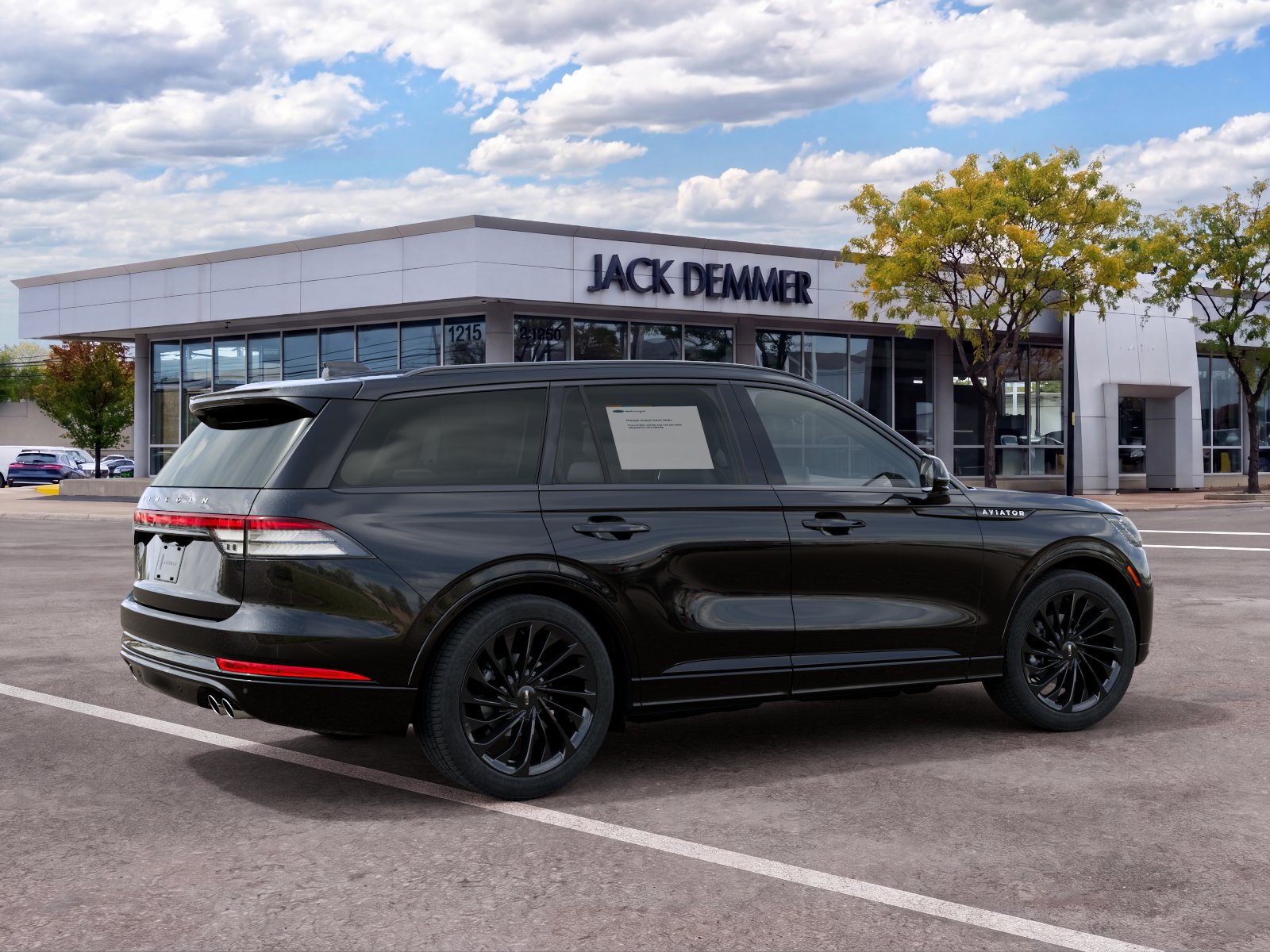 New 2027 Lincoln Aviator Reserve w/ Jet Appearance Package AWD/4WD image 6