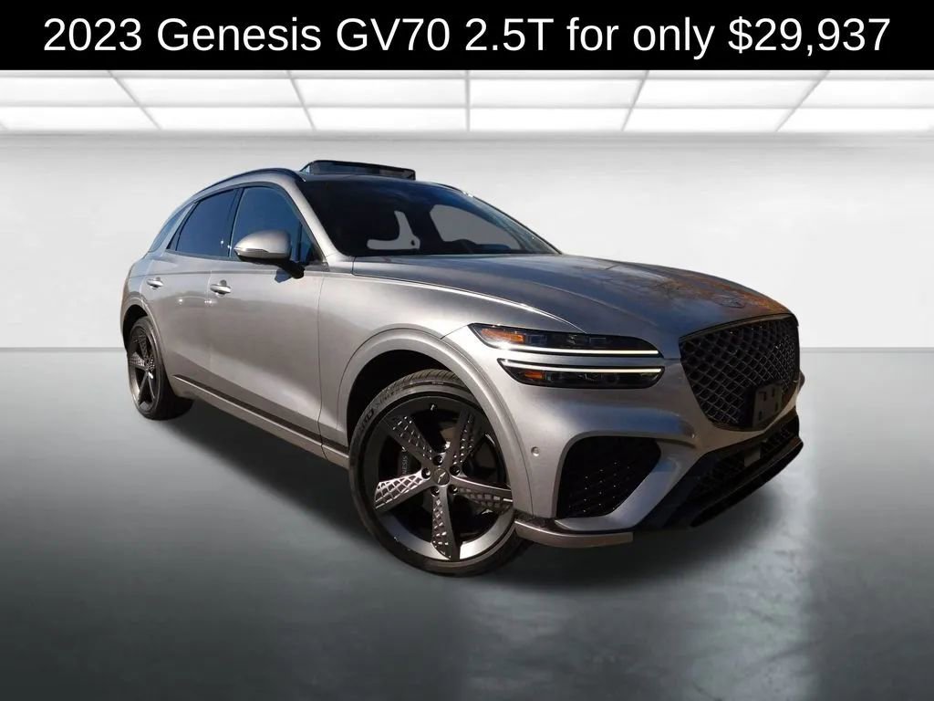 Used 2023 Genesis GV70 2.5T w/ Sport Prestige Package image 1