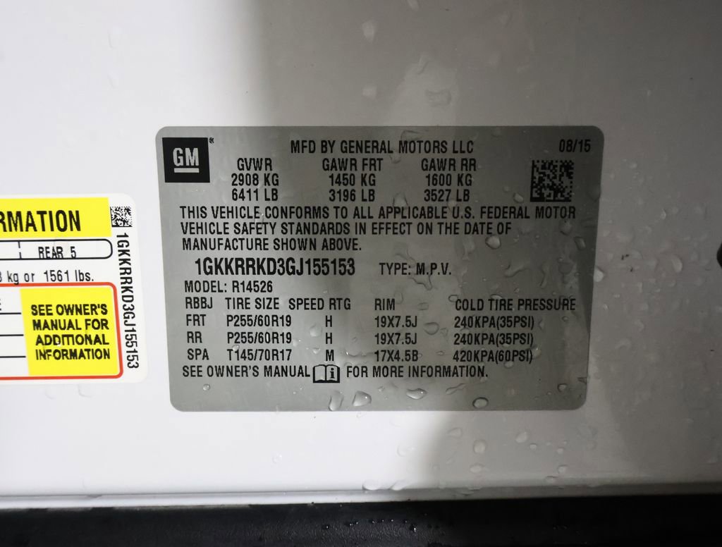 Used 2016 GMC Acadia SLT w/ Open Road Package image 13