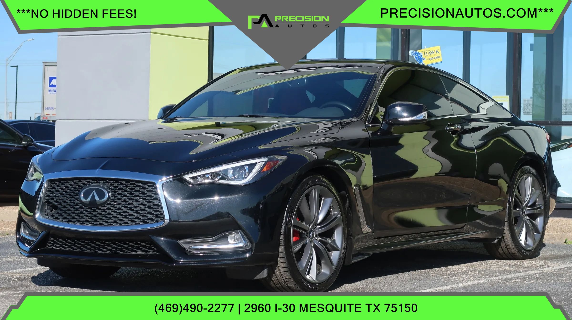 Used 2019 INFINITI Q60 Red Sport 400 w/ Cargo Package AWD/4WD image 1