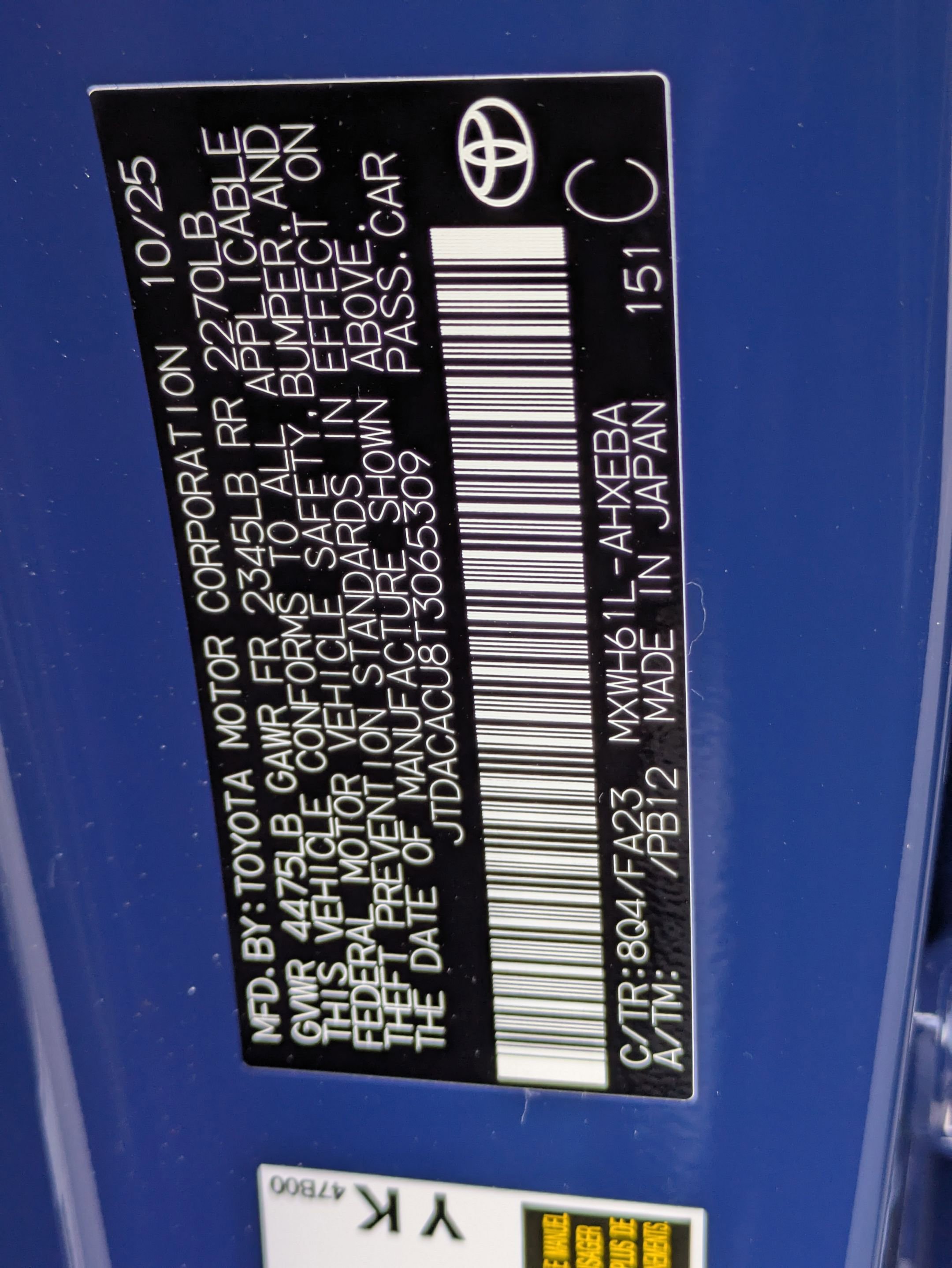 New 2026 Toyota Prius Plug-In Hybrid FWD image 21