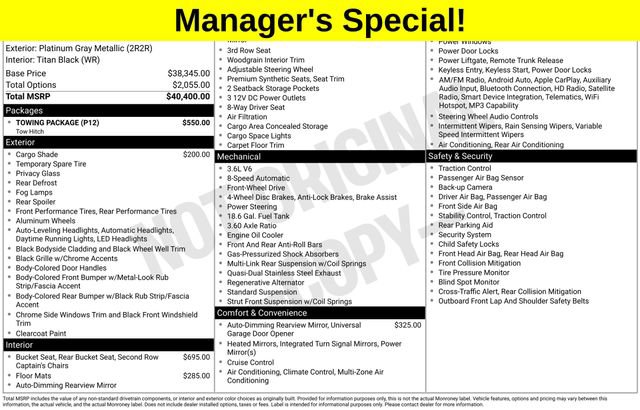 Used 2021 Volkswagen Atlas SE w/ Towing Package image 3