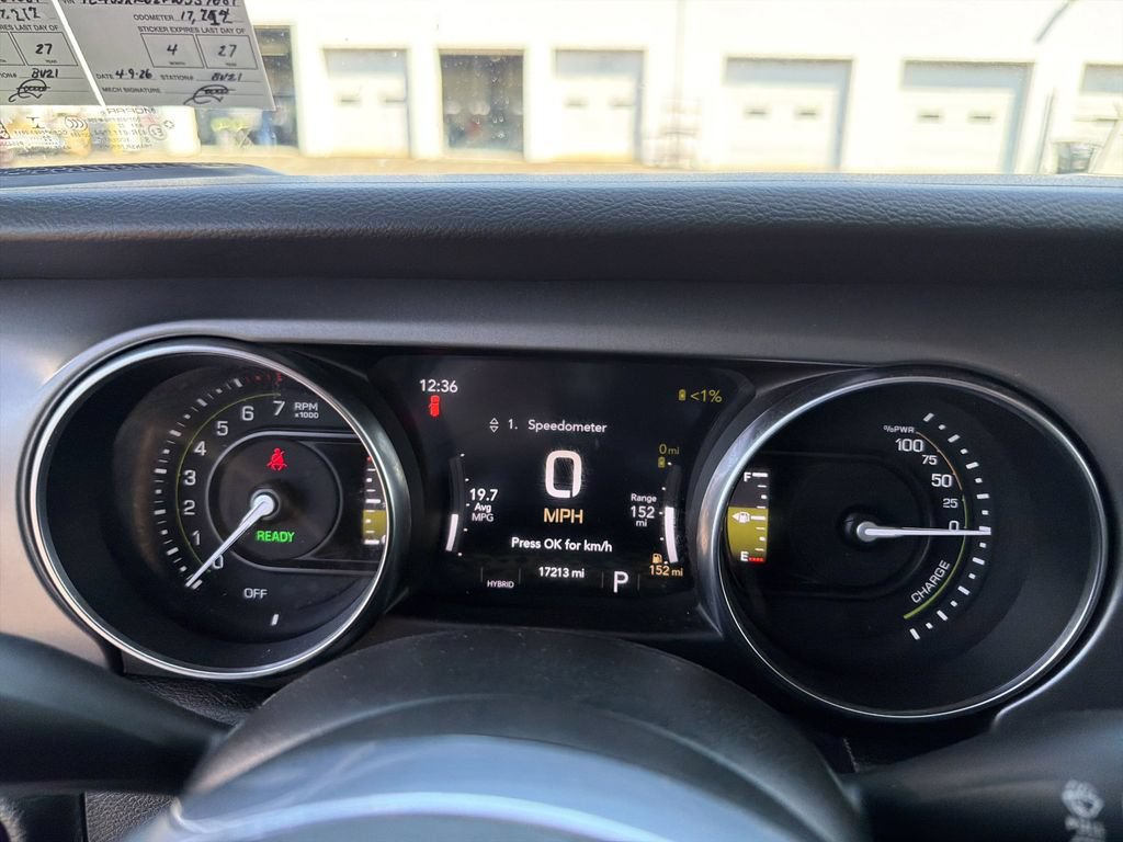 Used 2023 Jeep Wrangler Unlimited Rubicon 4xe w/ Cold Weather Group AWD/4WD image 26