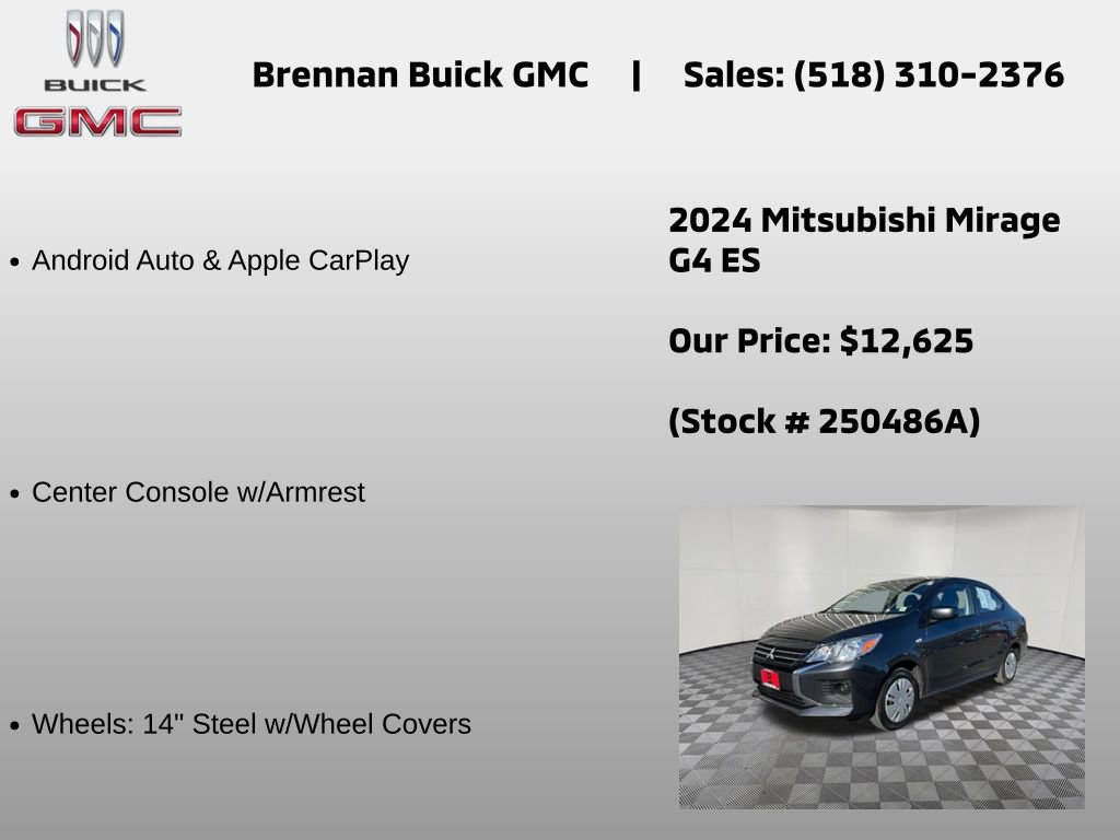 Used 2024 Mitsubishi Mirage G4 ES FWD image 12