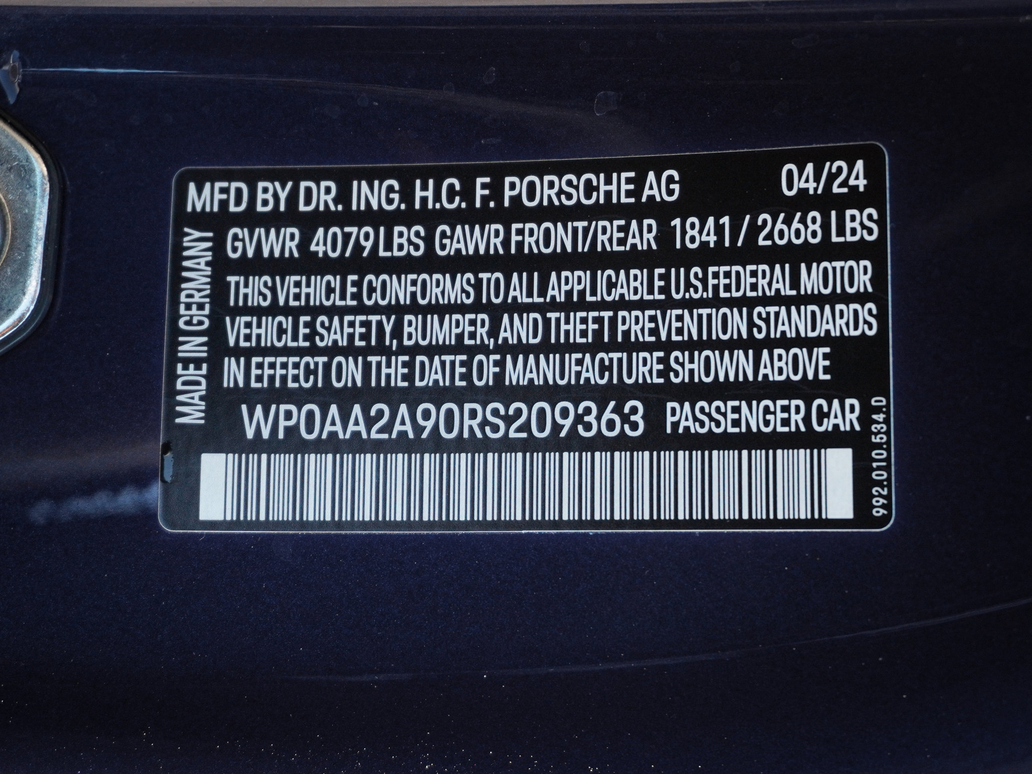 Used 2024 Porsche 911 Carrera T image 37