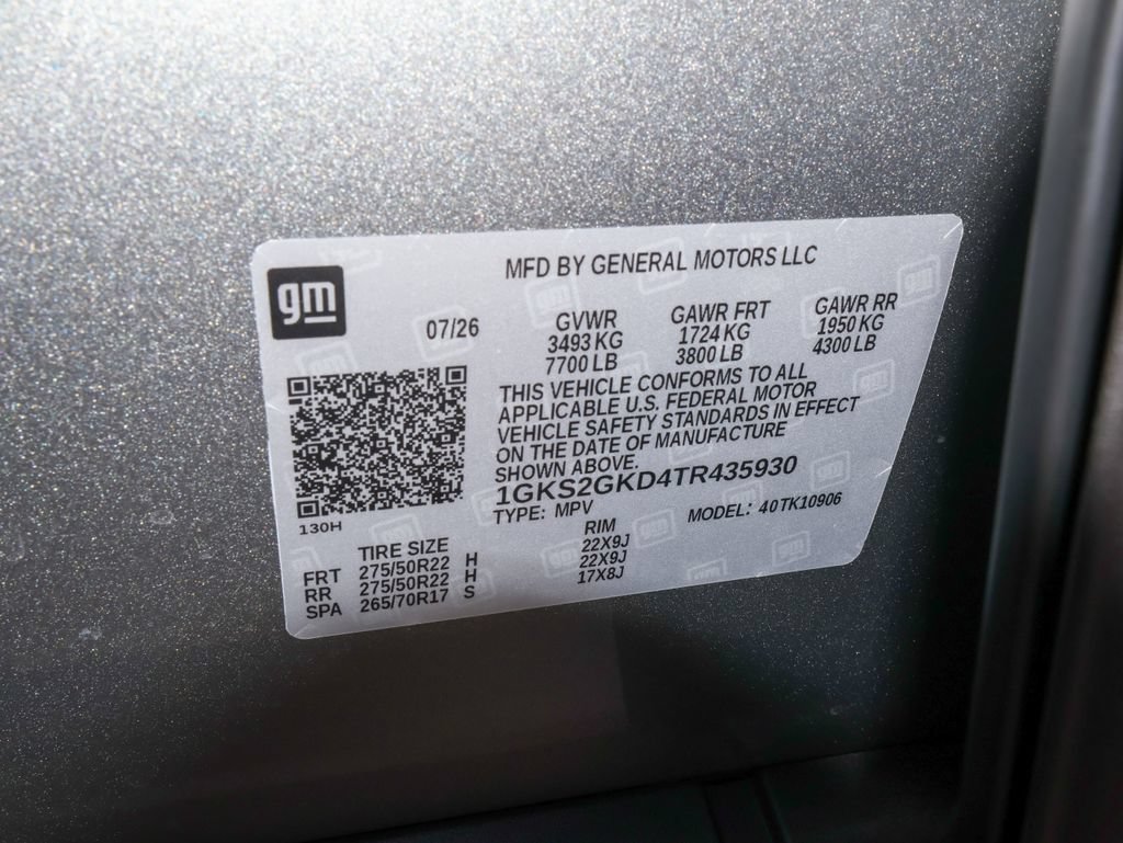 New 2026 GMC Yukon XL Elevation w/ Elevation Premium Package AWD/4WD image 50