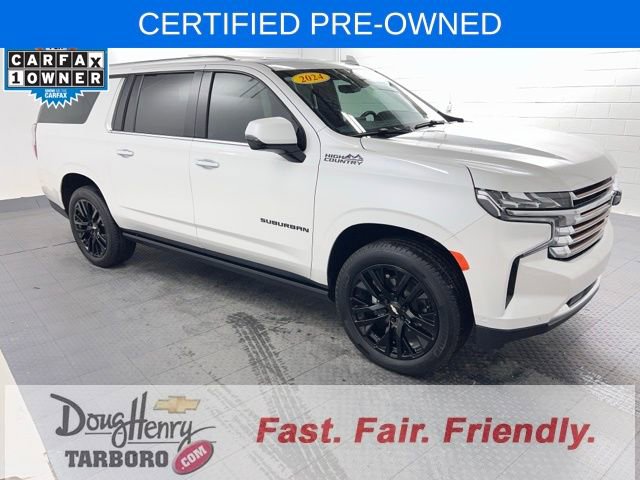 Certified 2024 Chevrolet Suburban High Country w/ Advanced Technology Package AWD/4WD image 3