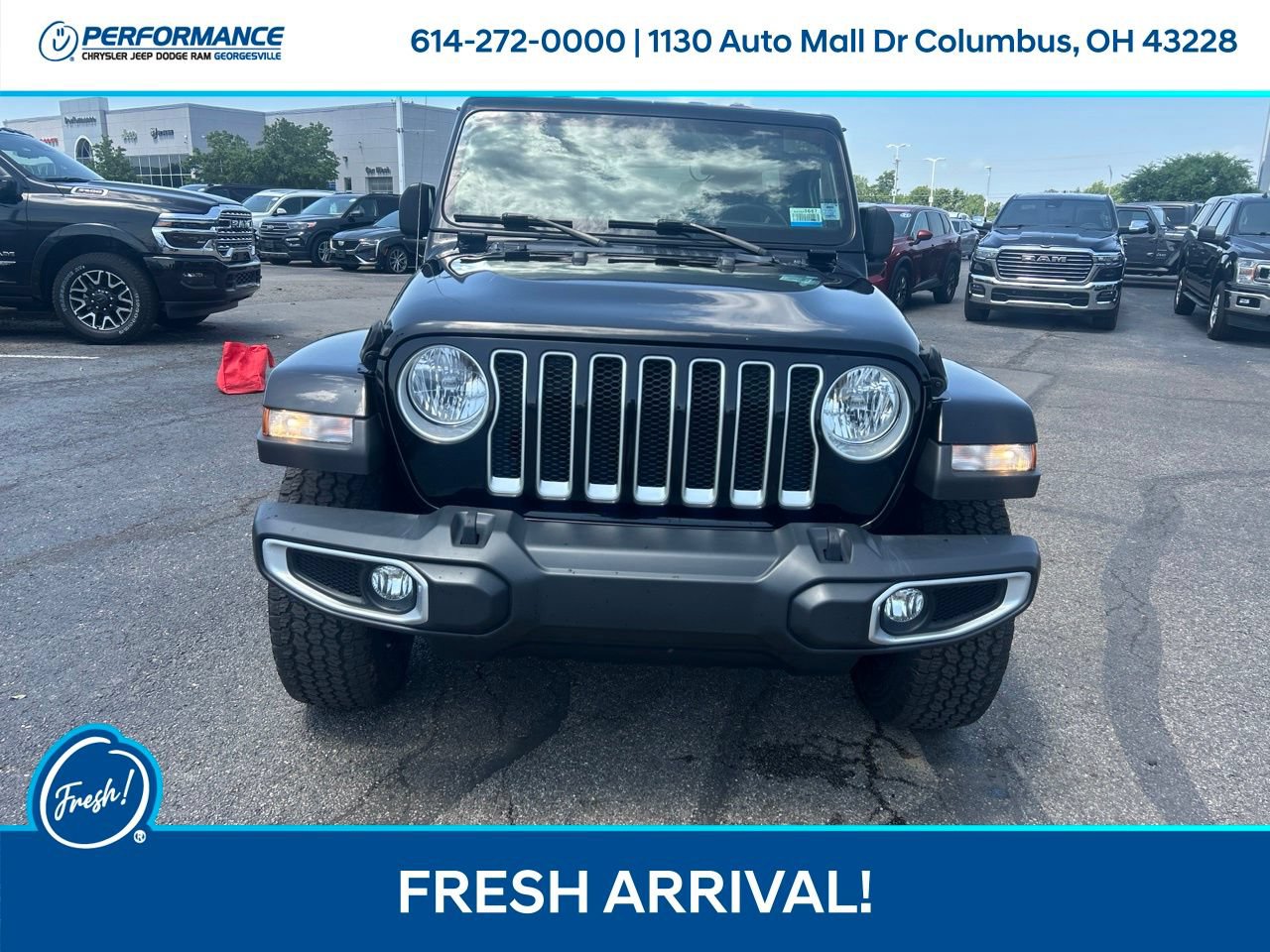 Used 2021 Jeep Wrangler Unlimited Sahara w/ Uconnect 4C Nav & Sound Group AWD/4WD image 9