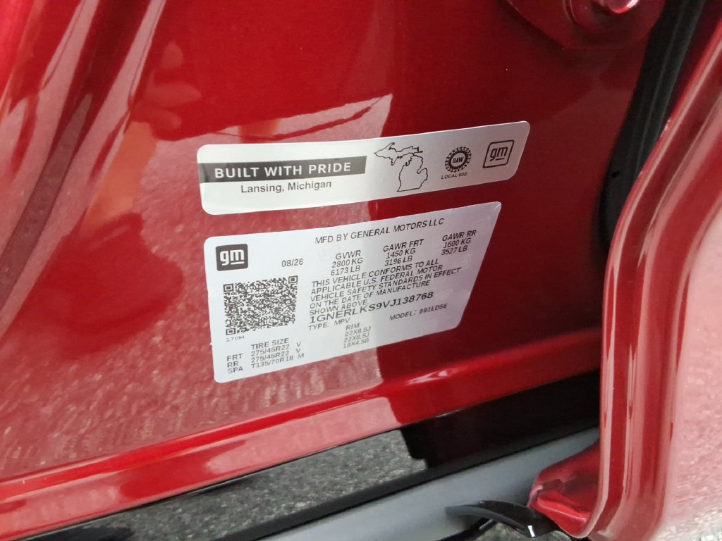 New 2027 Chevrolet Traverse RS FWD image 35
