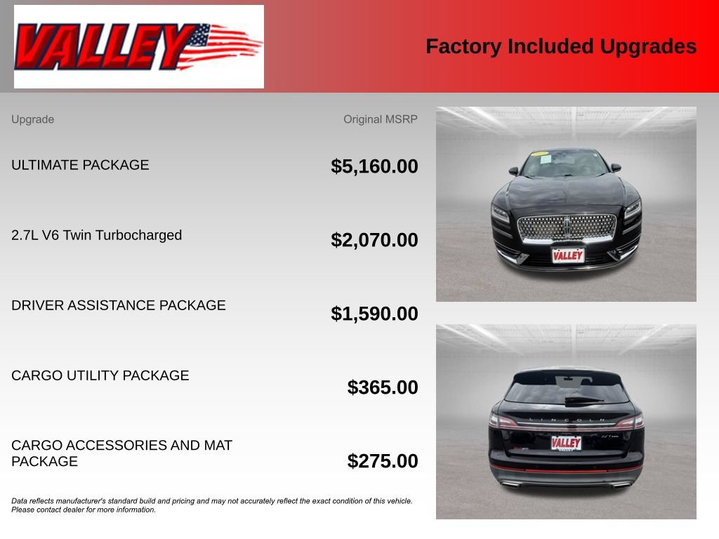 Used 2019 Lincoln Nautilus Reserve w/ Ultimate Package AWD/4WD image 5