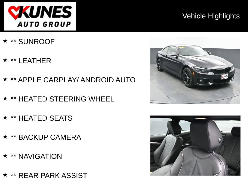 Used 2018 BMW 430i xDrive Coupe AWD/4WD image 2