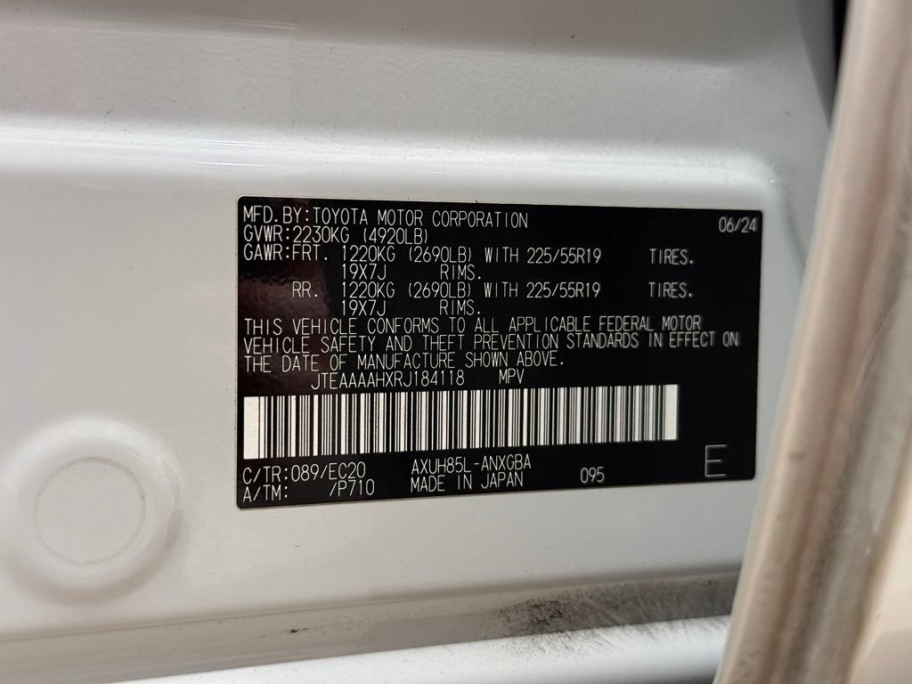 Certified 2024 Toyota Venza Nightshade AWD/4WD image 30