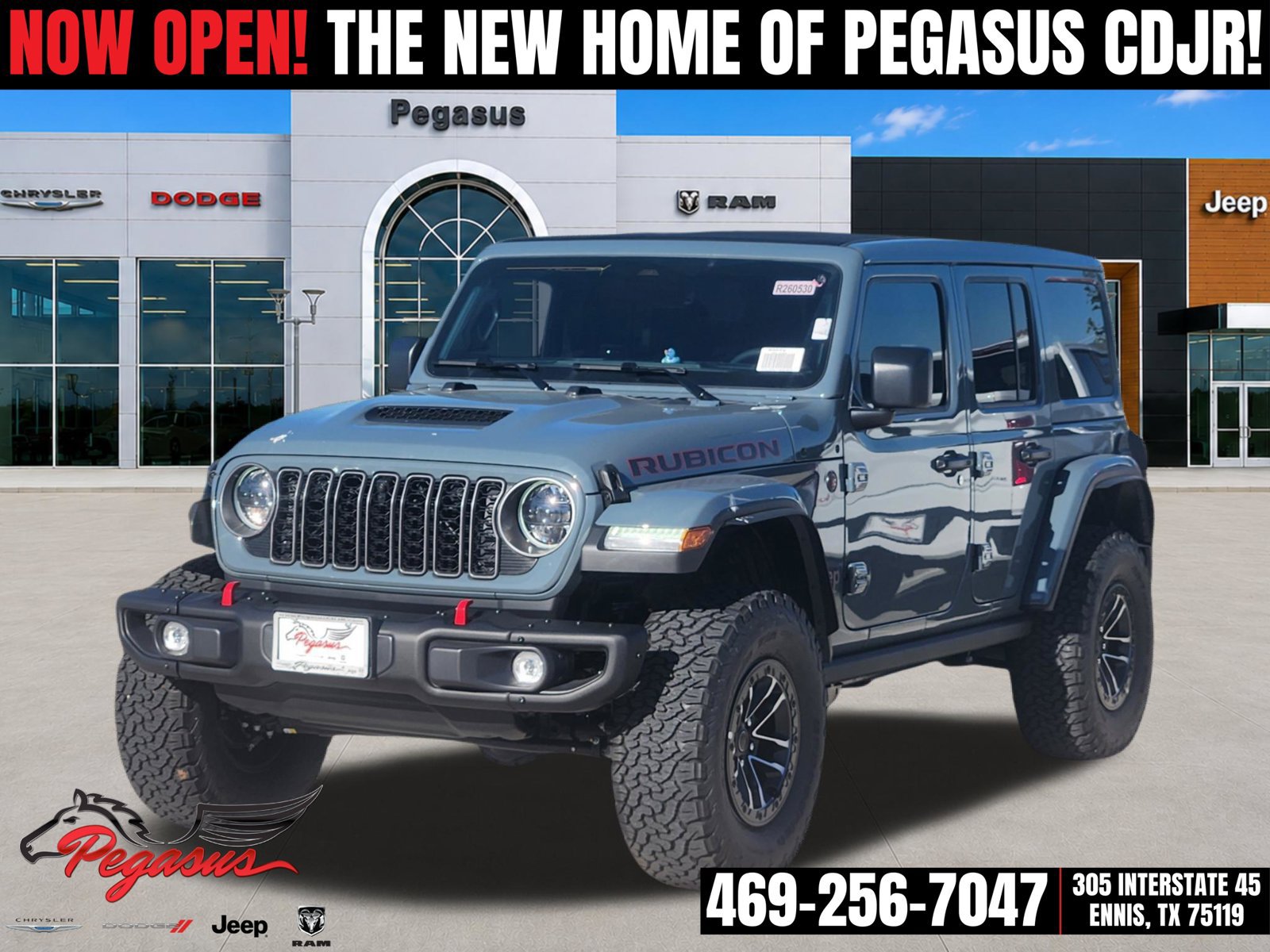 New 2026 Jeep Wrangler Unlimited Rubicon AWD/4WD image 2