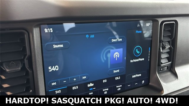 New 2025 Ford Bronco 4-Door w/ Sasquatch Package image 14